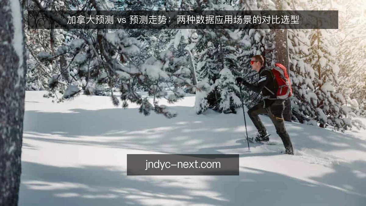 加拿大预测 vs 预测走势：两种数据应用场景的对比选型